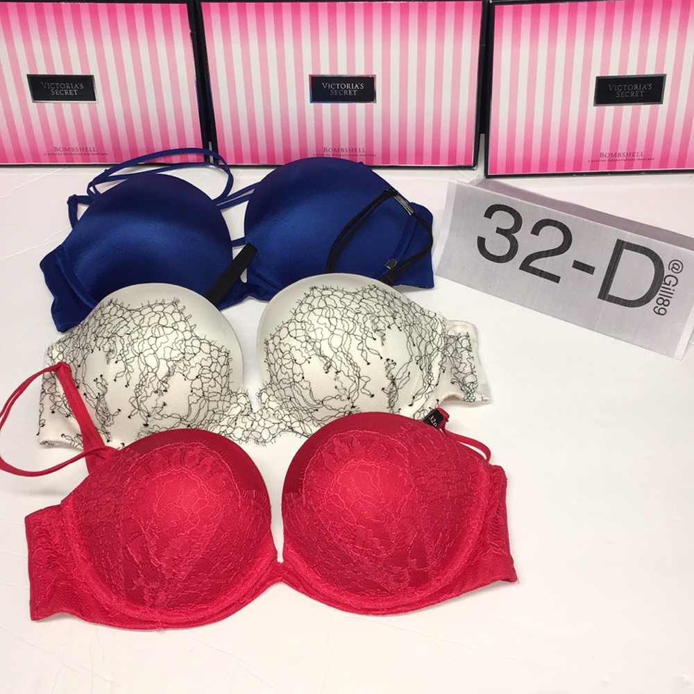 NEW❤️3 VICTORIA SECRET VERY SEXY MULTIWAY BRA 32D